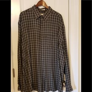 Perry Ellis Men’s Plaid Shirt
